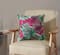 18" Pink Monstera Leaf Pillow by Ashland®